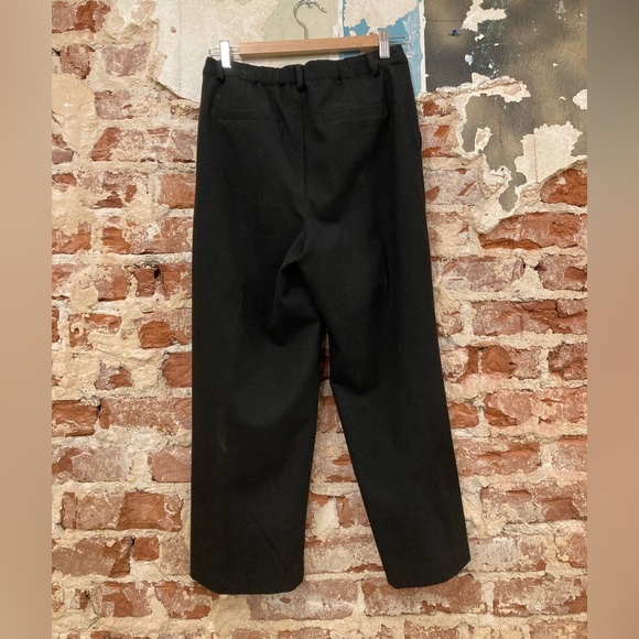 *SOLD* Japanese Style Black Wide-Leg Culottes Pants Black Size Women's US: 4 - Picture 5 of 6